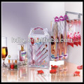 fashion clear Plastic Box for cosmetic packaging